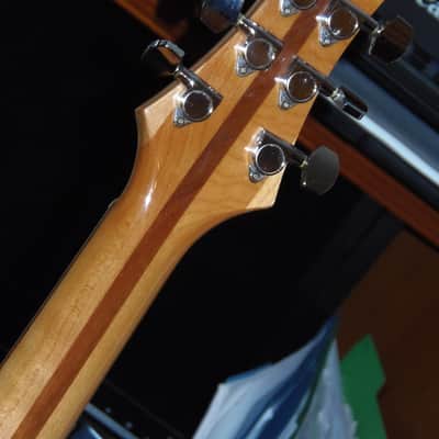*Rare*Rocky*1970's Matsumoku Japan*Neck-Thru Solid body*Alembic Style*Solid Ash, Maple&Mahogany* image 19