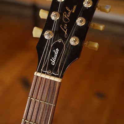 Gibson Les Paul Studio T with Chrome Hardware 2016 - Wine Red image 2