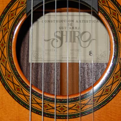 RARITY - MADE BY TAKAMINE & MASAKI SAKURAI - SHIRO No8 1980 - CLASSICAL CONCERT GUITAR image 4