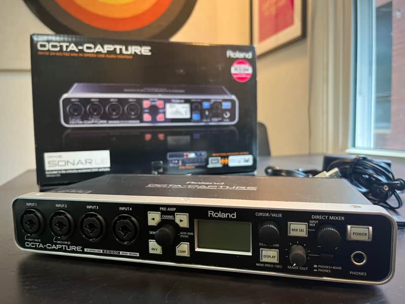 Roland UA-1010 Octa-Capture Hi-Speed USB Audio Interface image 1