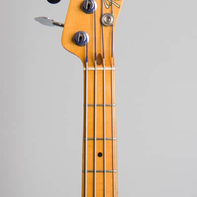 Fender  Telecaster Bass Pink Paisley Solid Body Electric Bass Guitar (1968), ser. #251376, original black tolex hard shell case. image 5