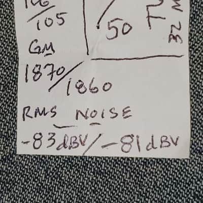 12AX7 Siemens NOS/NIB Smooth Plate MaxiPreamp2/TV7 Tested (1)Tube Lot image 2