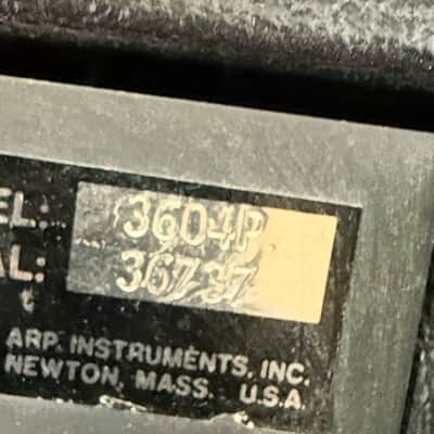 ARP 2600-P with 3604-P keyboard -great condition! image 19