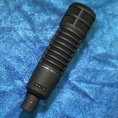 Electro-Voice RE20 Microphone 1980's - Black Matte image 5