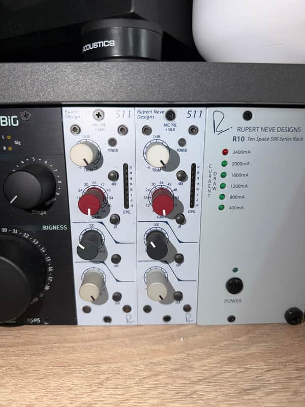 Rupert Neve Designs Portico 511 500-Series Mic Pre Module with Silk 2013 - Present - White image 1