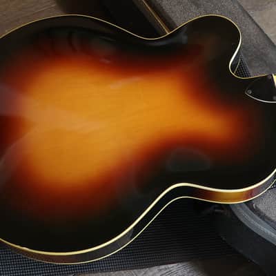 1972 Gretsch 6117 Double Anniversary Hollow-Body Electric Guitar Sunburst + OHSC image 12