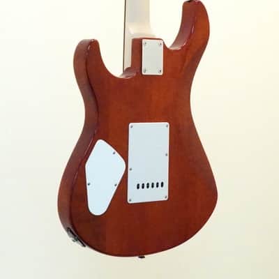 Yamaha PAC212VFM-CB Pacifica Flamed Maple Caramel Brown image 5