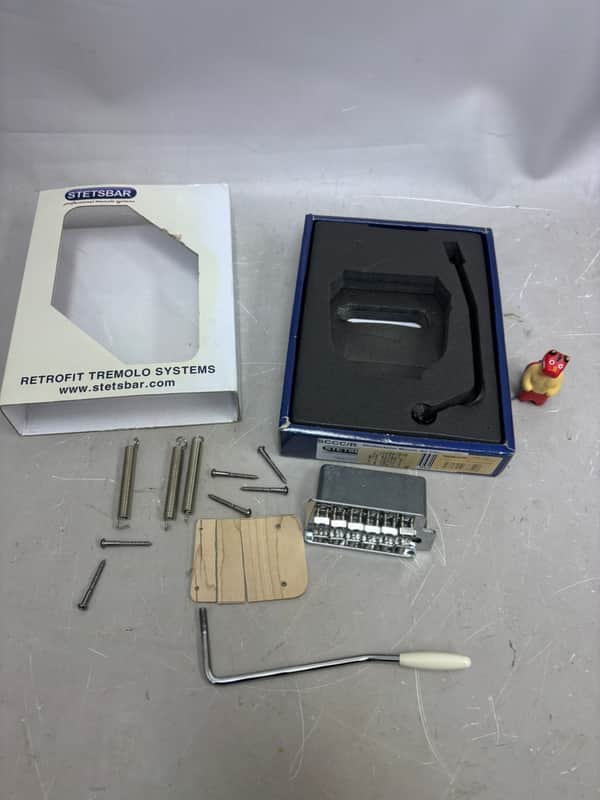 Stetsbar s-style chrome retro fit Tremolo System image 1