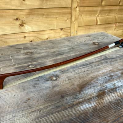 Double Bass French Bow - Rarer Flamed Pernambuco - Otto Spengler - Gawwjuss image 20