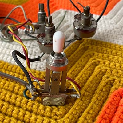 Kay/Silvertone/Harmony Kleenex Box Pickup with Wiring Harness - 1950’s Made in USA 🇺🇸! - image 5