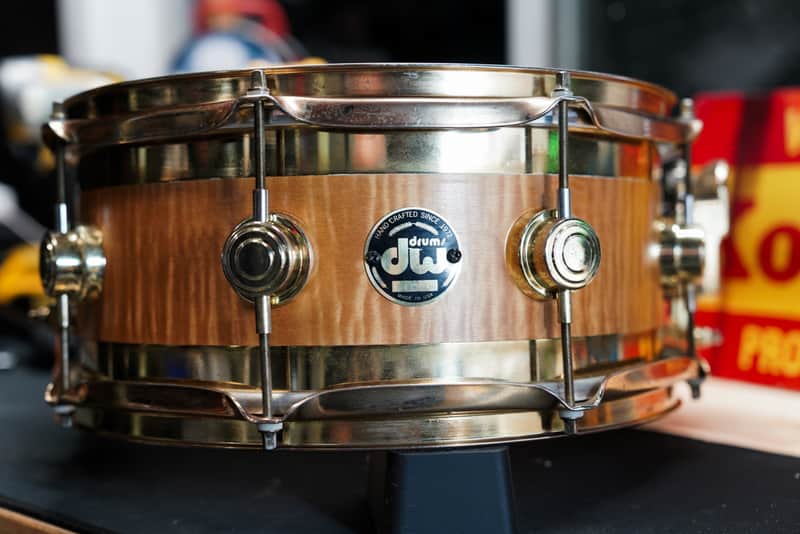 DW Curly Maple Series Edge 6x13" Snare Drum image 1