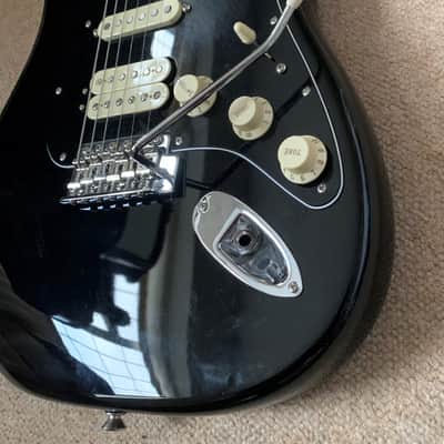 Fender American Performer Stratocaster HSS, Maple, Black 2019 image 3