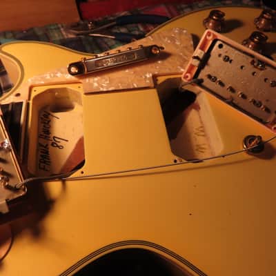 GIBSON 1987 LES PAUL CUSTOM ALPINE WHITE ORIGINAL CLEAN RARE ROSEWOOD FRETBOARD!  VIDEO  SALE!!$ image 21