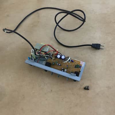 Vintage Fender Musical Instruments Squier PR-357 1990s Black Tolex Made In Korea Project Chassis Amplifier image 1