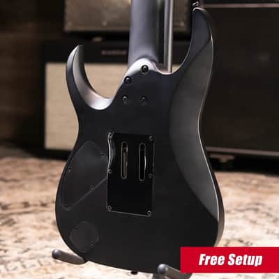 Ibanez K7YIN James "Munky" Shaffer Signature 7-String Electric Guitar - Matte Black with Gig Bag image 2
