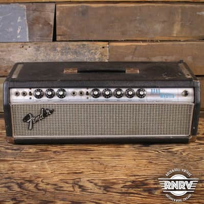Fender Bandmaster "Drip Edge" 50-Watt 2-Channel Guitar Amp Head 1968 - 1969 - Silverface image 2