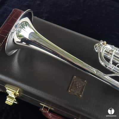 Immagine Bach Stradivarius C 180SL- 229 Chicago large lightweight trumpet case mouthpiece  gamonbrass - 5
