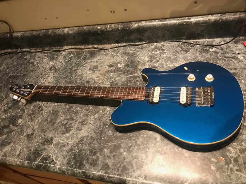 Ernie Ball Music Man axis super sport Blue image 1