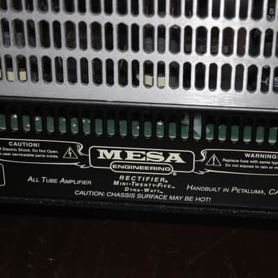 Mesa Boogie Mini Rectifier Twenty-Five (Red) 2-Channel 25-Watt Guitar Amp Head image 8