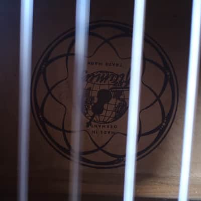 Vintage Framus Classic Parlor Guitar From 1950 image 13