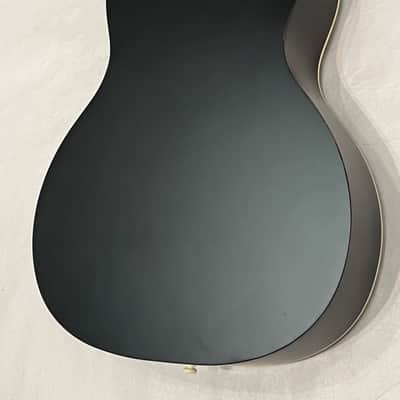 Recording King Series 7 RPS-7-NGB Limited-edition Steamboat Single 0 Acoustic Guitar - Black and Gold Satin image 9