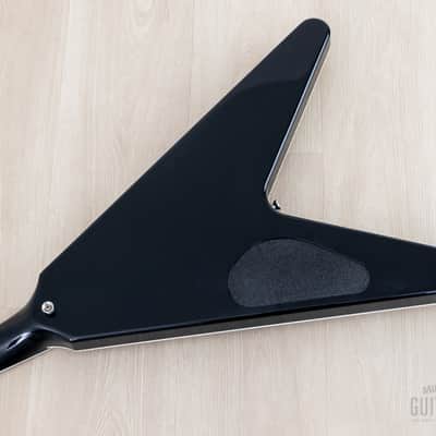 2011 Washburn Custom Shop Limited Edition Paul Stanley PSV 2200 Cracked Mirror Flying V, Near-Mint w/ Case image 14