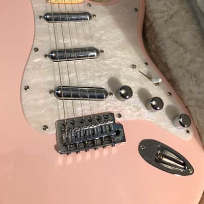 MyDream Stratocaster Custom Built - Pearly and Pink Lipstick - in Fender case Bild 2