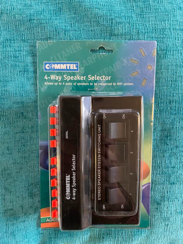 Commtel A098L - speaker switcher 4 way image 1