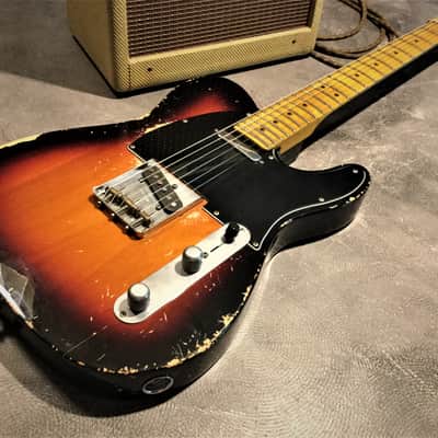 Relic Fender American Special Telecaster Road Worn Sunburst by Nate's Relic Guitars image 6