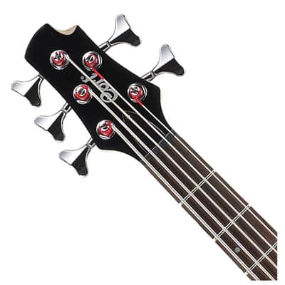 Cort Action Bass Plus 5-String Bass Guitar - Transparent Red image 4