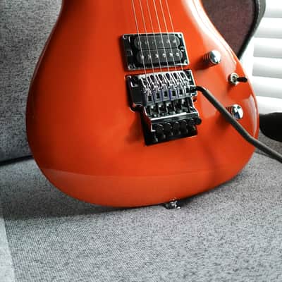 Ibanez MIJ Joe Satriani JS2410 - Muscle Car Orange image 13
