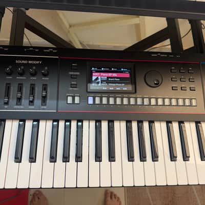 Roland JUNO-D6 61-Key Synthesizer 2024 - Present - Black Used image 3
