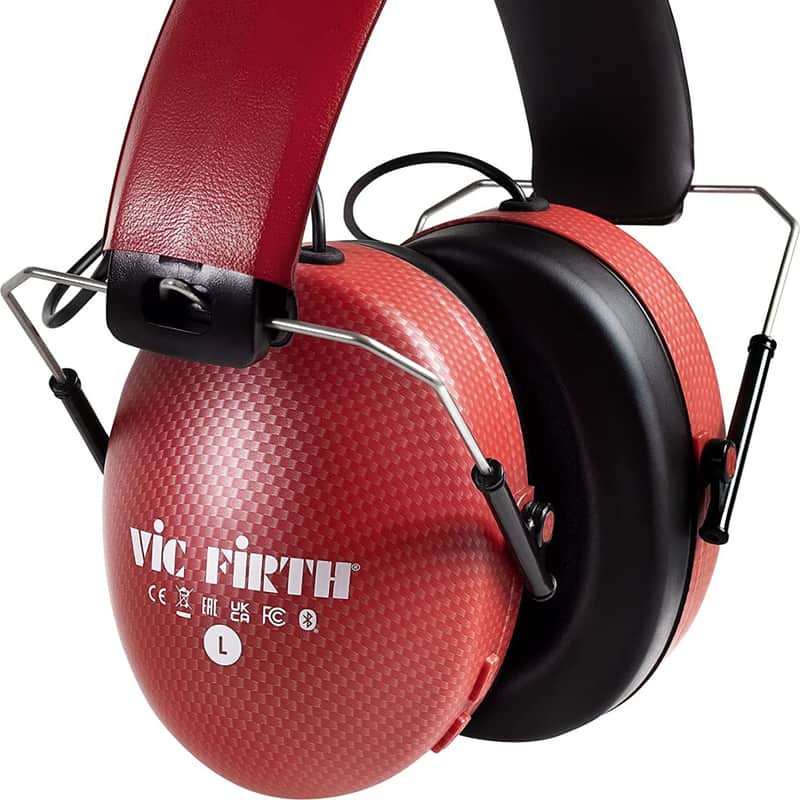 Photos - Headphones Vic Firth 0 VXHP0012 Red