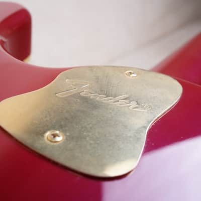 Fender 30th Anniversary Custom Edition Terry-1 Takeshi Teruachi 1993 Red Signed Japan MIJ w/ OHSC, Plaque, Tags image 14