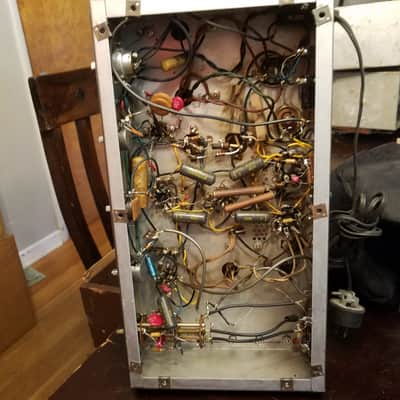 Eico HF-20 mono tube amp hi-fi dual 6L6 with ornamental cage 1959 image 15