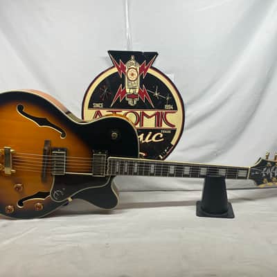 Epiphone Joe Pass Emperor-II Hollow Body Electric Guitar with Case image 2