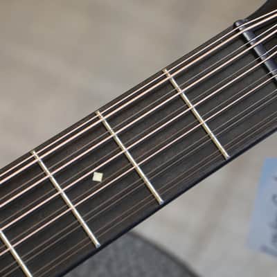 Minty! 2019 Taylor 552ce 12 String Red Cedar Mahogany Acoustic Guitar Natural + OHSC image 10
