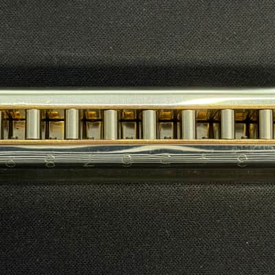 Vintage Hohner Orchester I Vereins-Harmonika Harmonica w/ Original Case – Made in Germany image 5