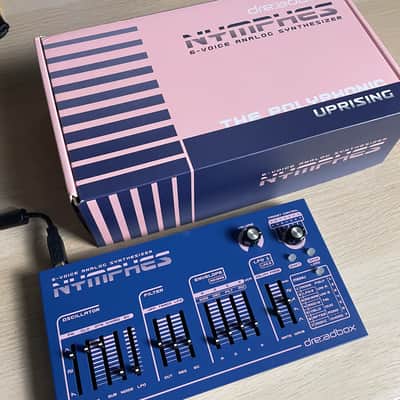 Dreadbox Nymphes 6-voice Desktop Analog Synthesizer 2021 - Present - Blue image 2