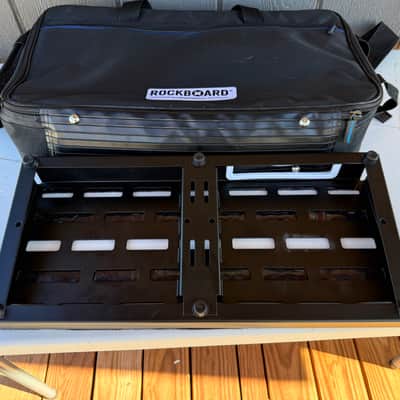 Rockboard TRES-3.1-B Pedalboard with Gig Bag 2018 - 2022 - Black image 2