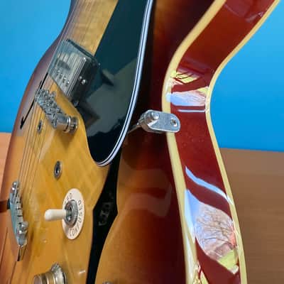 Epiphone ES-335 2022 - Figured Raspberry Tea Burst image 18