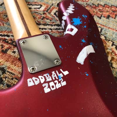 "Il Buono" Custom Hand Painted Fender Standard Jazz Bass image 8