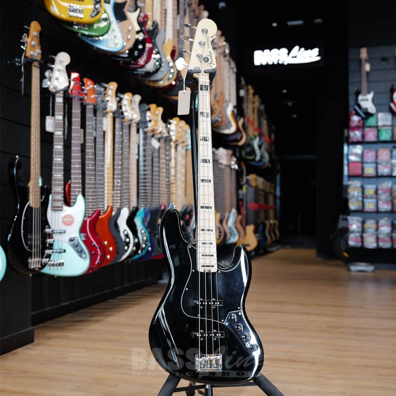 Fender Jazz Bass American Elite - Black image 1