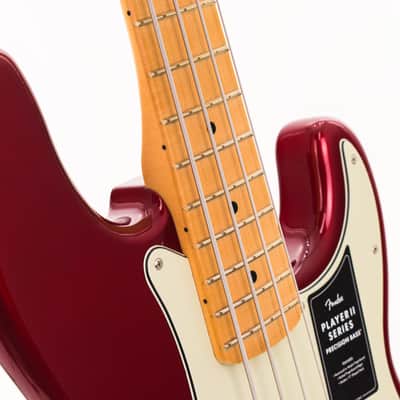 Fender 75th Anniversary Player II Precision Bass 2026 - Candy  Apple Red 3787gr image 8