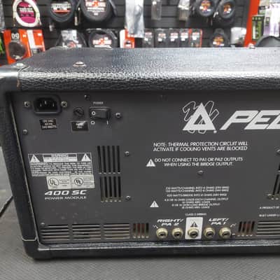 2000's Peavey XR684 Stereo Powered Mixer 2x200 Watts w/ Power Cable SN# 11077196 "Made In USA" image 6