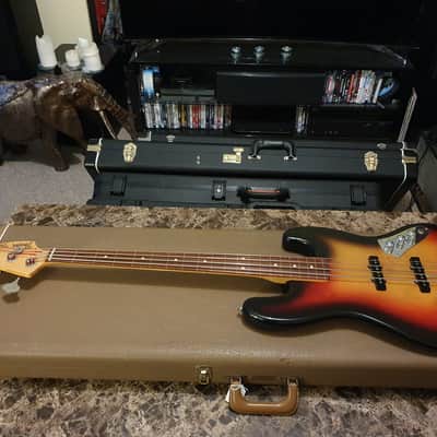 Fender USA Custom Shop Jaco Pastorius Signature fretless American Jazz Bass - Kevin Kaufman image 11