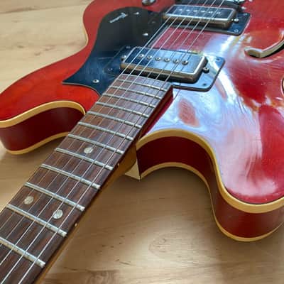 Rare early 70‘s Framus Caravelle 5/117 in cherry finish image 20