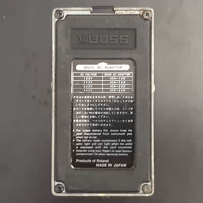 1983 - Made in Japan - Vintage Boss SD-1 Super OverDrive (Black Label) 1981 - 1988 - Yellow image 3