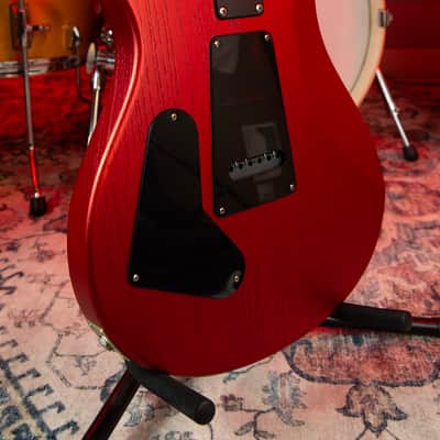 PRS CE 24-08 Swamp Ash 2025 Satin Red Apple Metallic image 9