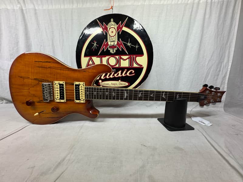 PRS Paul Reed Smith SE Custom 24 Zebrawood Guitar 2015 image 1